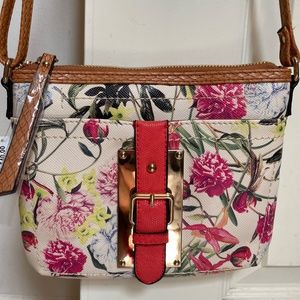 NWT Aldo floral crossbody